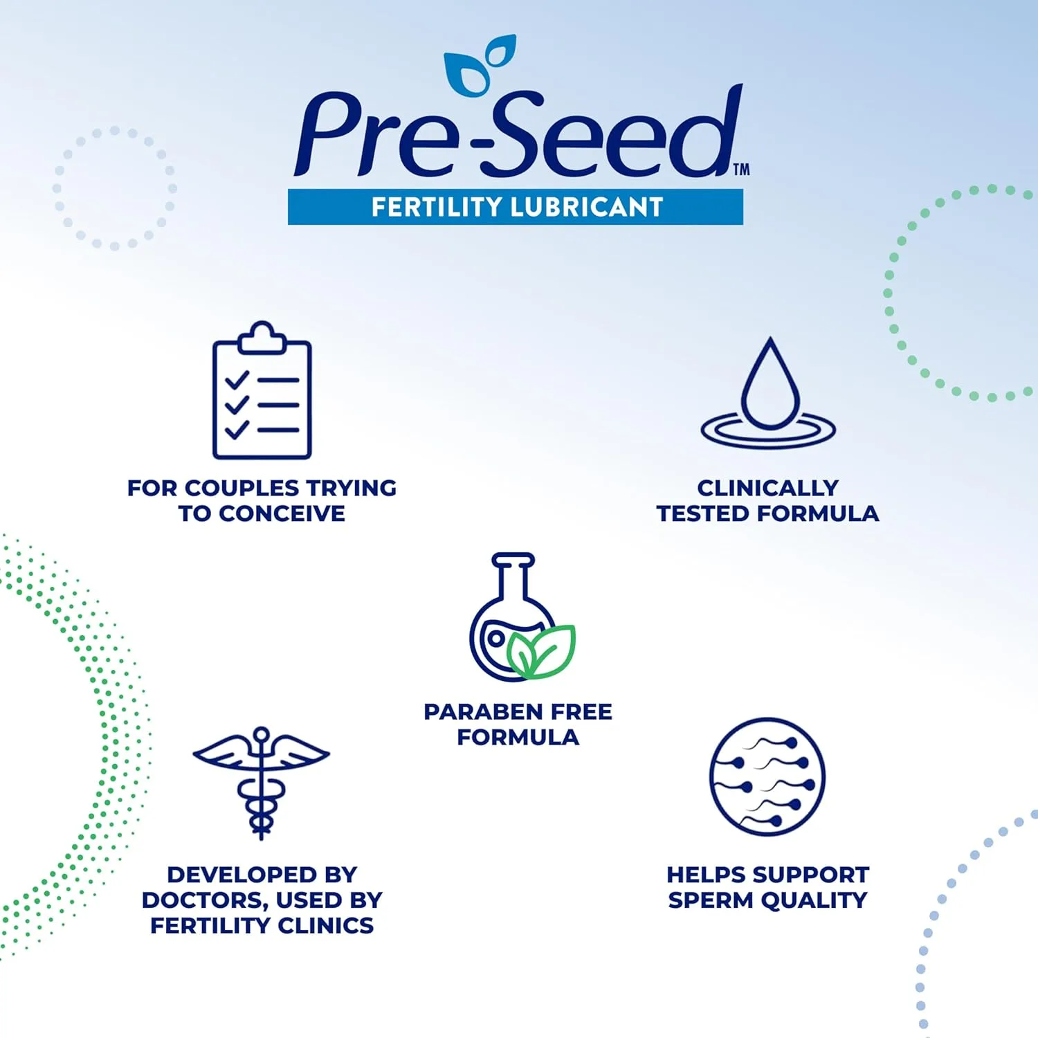 Lubricante Pre-Seed – Fertility Friendly x 40 g con 9 aplicadores (uso en búsqueda de embarazo) - Imagen 7