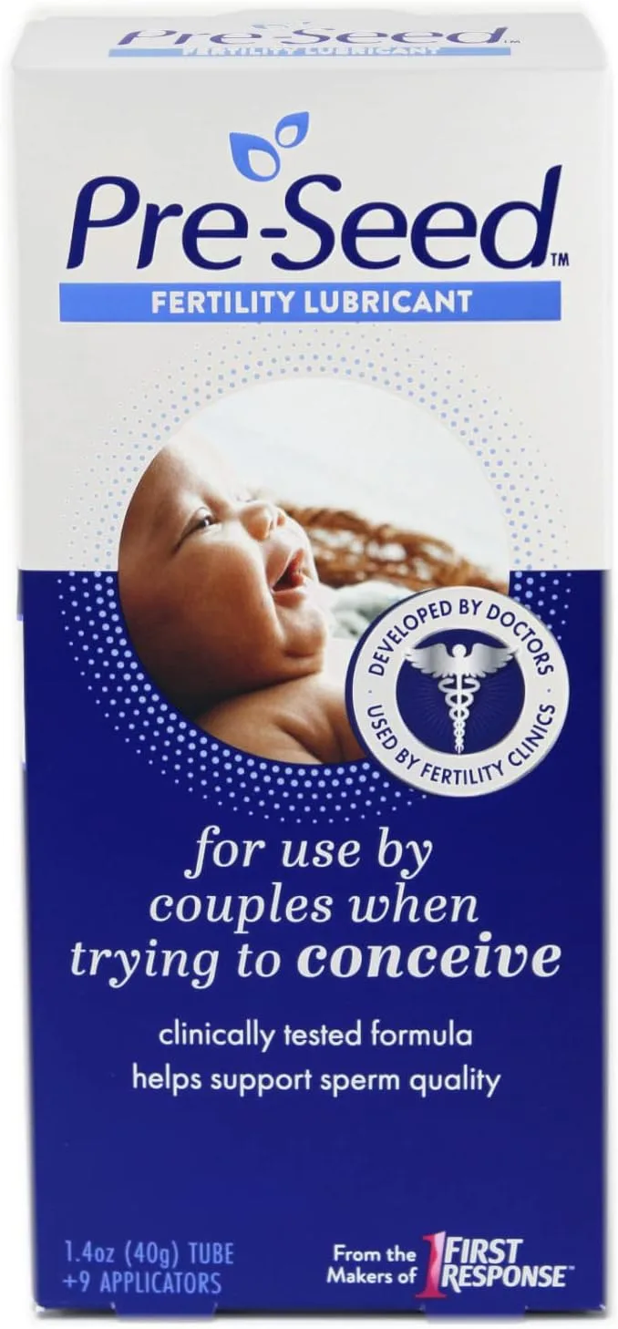 Lubricante Pre-Seed – Fertility Friendly x 40 g con 9 aplicadores (uso en búsqueda de embarazo) - Imagen 4