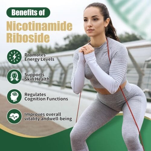 NAD+ Liposomal con Nicotinamida Ribósido, Resveratrol y Quercetina x 80 cápsulas - Imagen 3