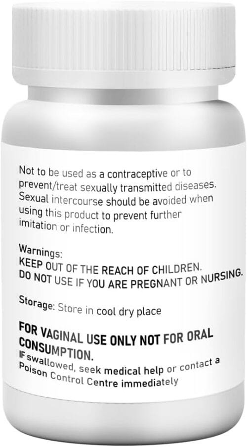 Ácido Bórico Vaginal USP 600 mg – 40 supositorios | Equilibrio de pH, flujo y control de olor - Imagen 4