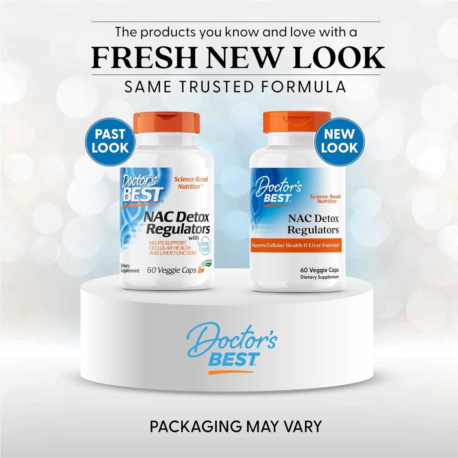 N-Acetil Cisteína 600 mg + Selenio y Molibdeno | Detox, SOP, Fertilidad & Función Hepática | 60 cápsulas vegetales – Doctor’s Best - Imagen 3