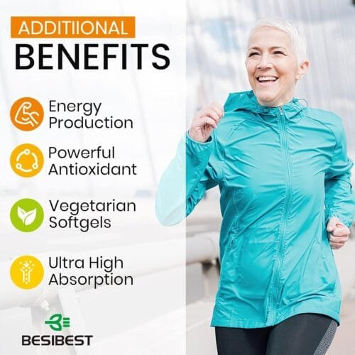 Ubiquinol Liposomal Vegano 1000 mg | CoQ10 Activa | 60 cápsulas vegetarianas | Alta absorción - Imagen 7