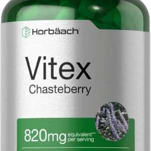 Vitex (Vitex agnus-castus) Extracto 4:1 | 820 mg equivalentes por porción | 110 cápsulas | Apoyo al equilibrio hormonal femenino